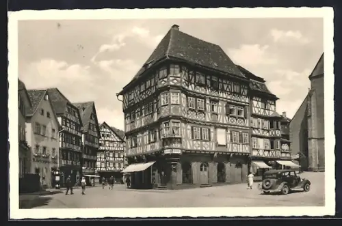 AK Mosbach / Baden, Das Palm`sche Haus