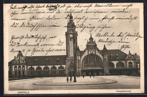 AK Krefeld, Hauptbahnhof