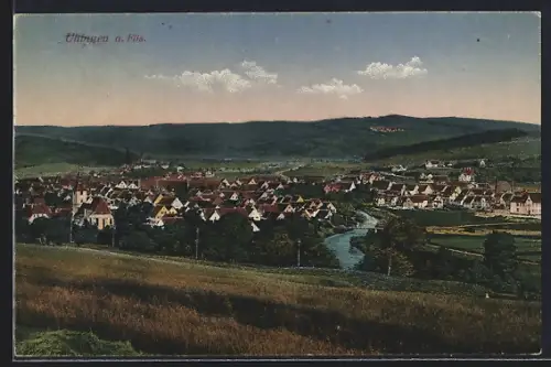 AK Uhingen a. Fils, Gesamtansicht