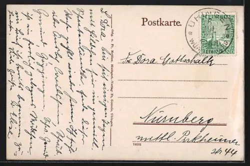 AK Uhingen a. Fils, Gesamtansicht