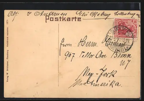 AK Glücksburg, Eingang zum Schloss