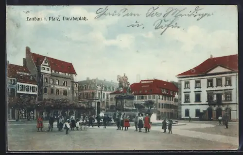 AK Landau i. Pfalz, Paradeplatz