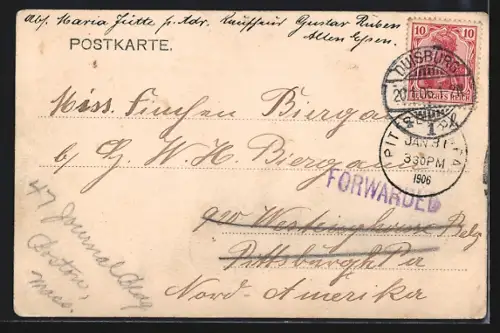 AK Essen /Ruhr, Villa Hügel