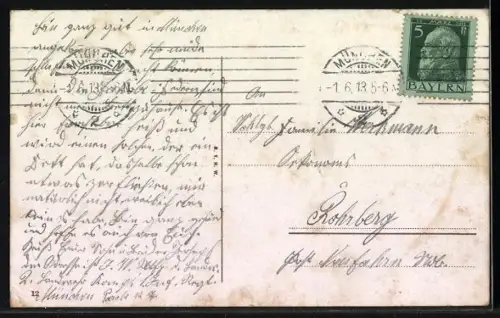 AK München, Karlstor-Rondell, Strassenbahnen, Passanten