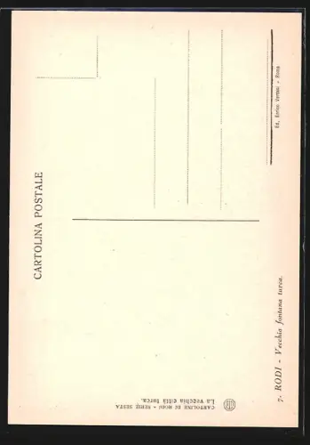 AK Rodi, Vecchia fontana turca