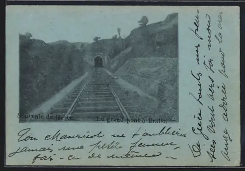 AK Brallo, Le grand pont à Brallo