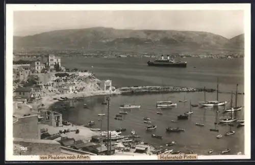 AK Piräus, Blick von Phaléron nach Athen