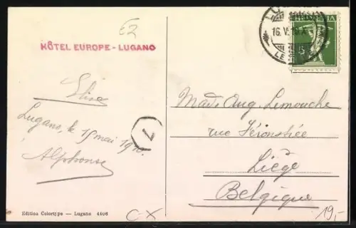 AK Lugano Paradiso, Hotel Europe e Nuovo Quai