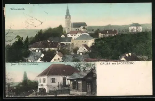 AK Jagerberg /Stmk., Josef Krenns Handlung, Totalansicht