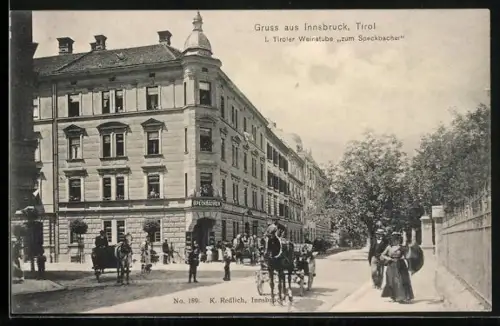 AK Innsbruck, Tiroler Restaurant und Weinstube Zum Speckbacher