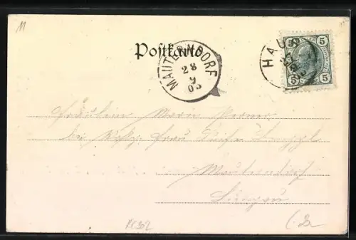 AK Markt-Haus /Ennsthal, Bodensee, Gassen-Partie