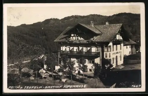 AK Reith, Gasthaus Alpenrose