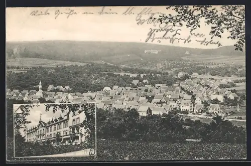 AK Niedernhausen /Taunus, Hotel, Panorama