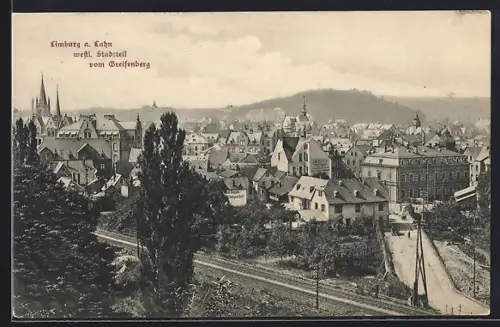 AK Limburg / Lahn, westl. Stadtteil von Greifenberg