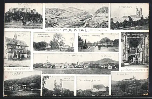 AK Maintal, Staffelerberg, Schloss Banz, Vierzehnheiligen, Rathaus Staffelstein
