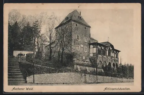 AK Aachen, Altlinzenshäuschen im Aachener Wald
