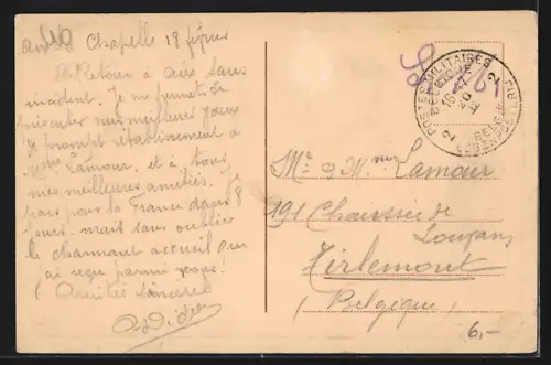 AK Aachen, Elsassplatz, Kaserne