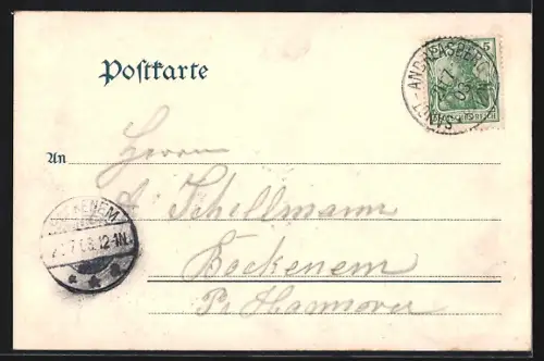 AK St. Andreasberg i. H., Partie mit Breitestrasse