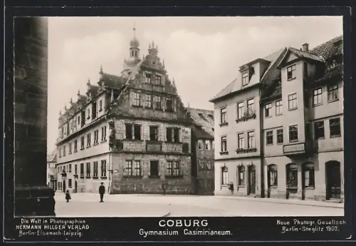 Foto-AK NPG Nr. 1333: Coburg, Gymnasium Casimirianeum