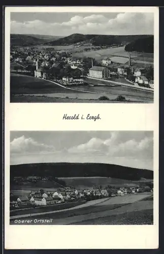 AK Herold / Erzg., Ortsansichten, Oberer Ortsteil