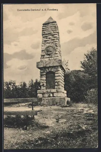 AK Quenstedt, Denkmal a. d. Rossberg