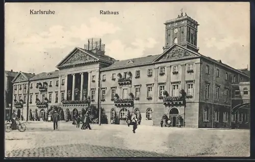 AK Karlsruhe, Partie am Rathaus