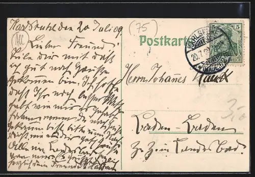 AK Karlsruhe, Partie am Rathaus