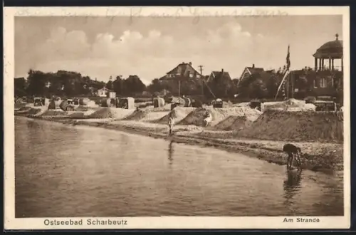 AK Scharbeutz, Im Sand spielende Kinder am Strand