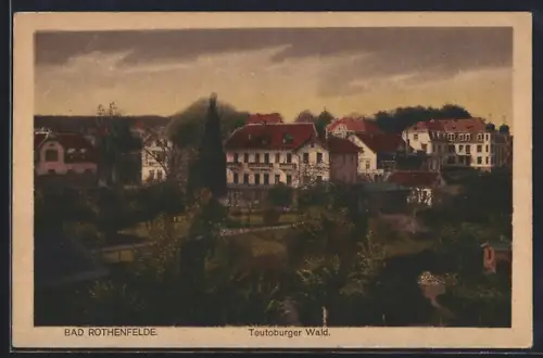 AK Bad Rothenfelde /Teutoburger Wald, Blick auf den Ort