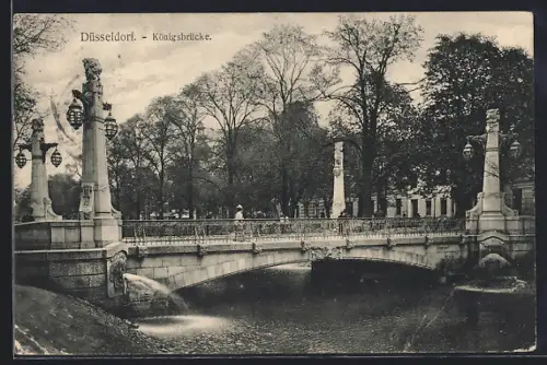 AK Düsseldorf, Königsbrücke