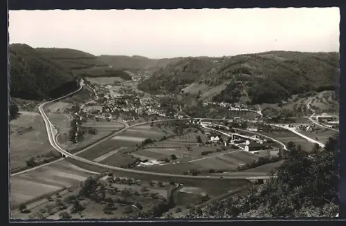 AK Mühlhausen / Täle, Café Restaurant Höhenblick, Bes. Hans Junginger