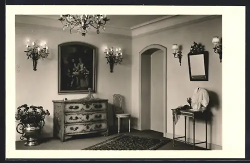 AK Düsseldorf, Wilhelm Heinemann, Feine Damen und Herrenmode