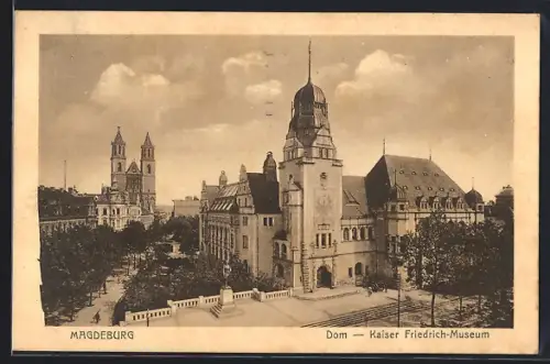 AK Magdeburg, Dom, Kaiser Friedrich Museum