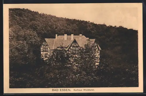 AK Bad Essen, Kurhaus Waldhotel