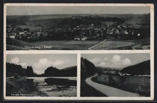 AK Wünnenberg i. Westf., An den Fischteichen
