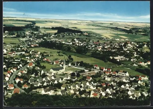 AK Bad Belecke /Möhne, Gesamtansicht, Luftaufnahme