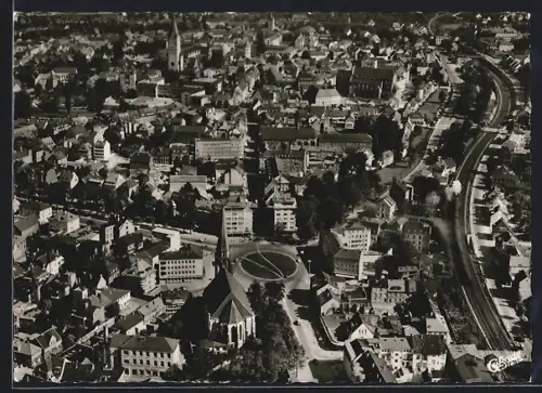 AK Paderborn, Totalansicht, Luftaufnahme