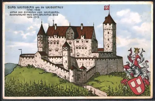 AK Weinsberg, Burg Weibertreu, Wappen