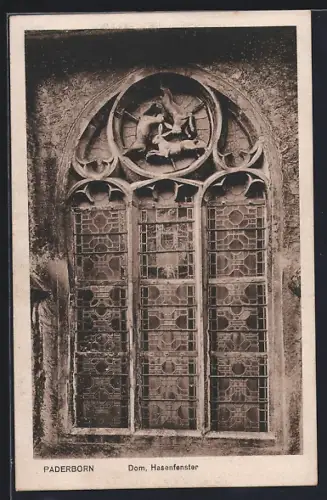 AK Paderborn, Dom mit Hasenfenster