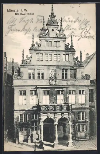 AK Münster i. W., Stadtweinhaus