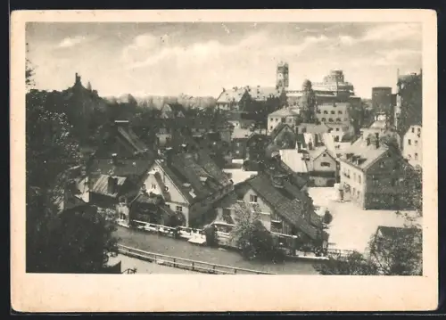 AK München-Au, Ortsansicht mit Deutschem Museum
