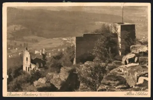 AK Baden-Baden, Altes Schloss