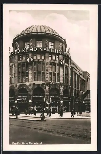 AK Berlin-Tiergarten, Kempinski Haus Vaterland