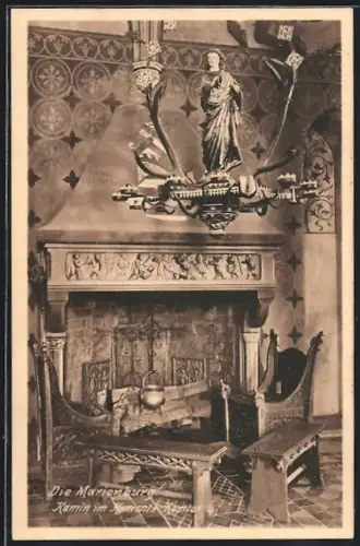 AK Marienburg, Kamin im Konvents-Kemter