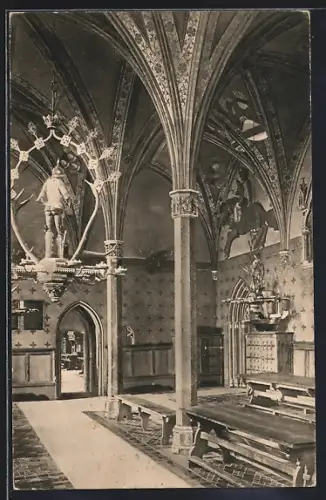 AK Marienburg / Malbork, Hochschloss - Konventherrenstube