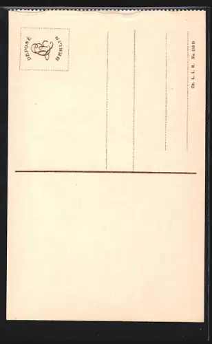 AK Danzig, Krahntor mit Passanten