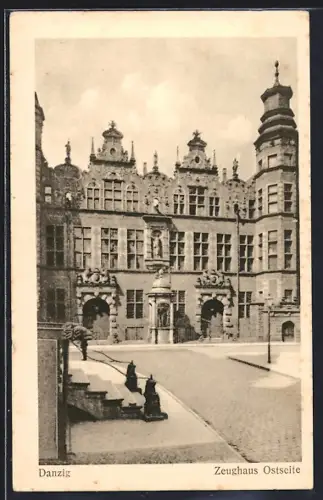 AK Danzig-Gdansk, Zeughaus Ostseite