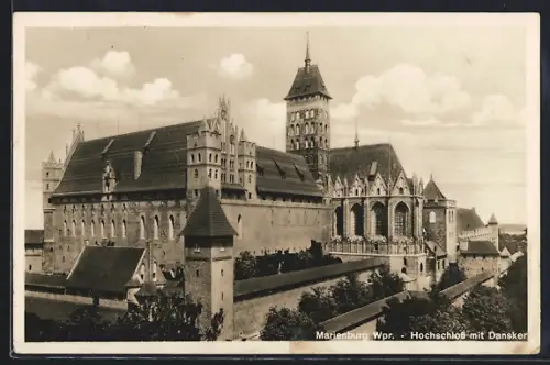 AK Marienburg-Malbork, Hochschloss mit Dansker