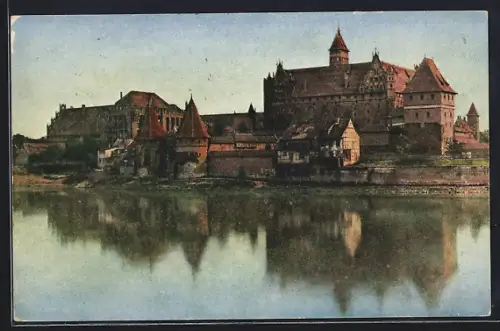 AK Marienburg, Nogatseite, Marienburg