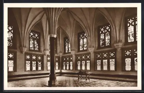 AK Marienburg / Malbork, Meisters Sommer-Remter, erbaut Ende 14. Jahrhundert